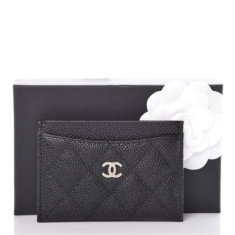 Chanel irish caviar card holder